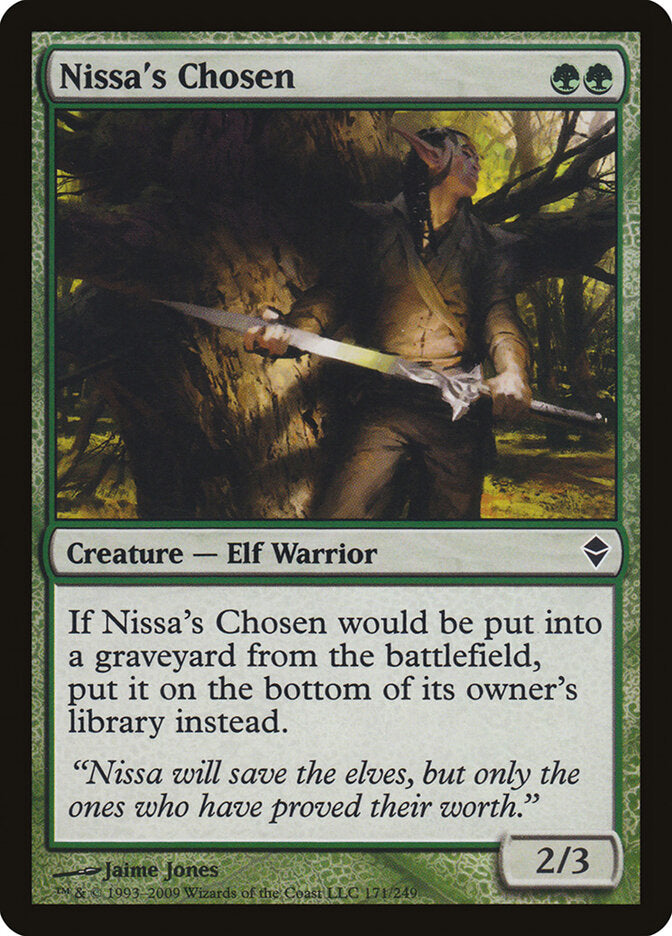 Nissa's Chosen - carta Magic The Gathering