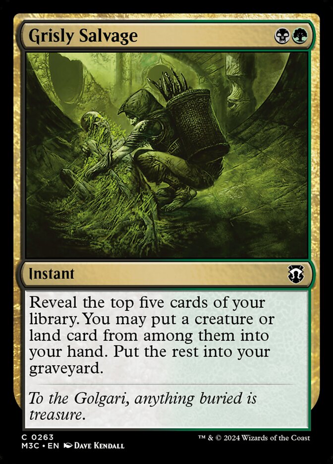 Grisly Salvage - M3C-263-NF-RP