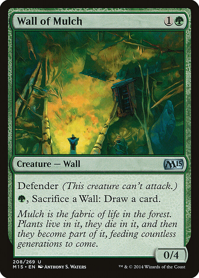 Wall of Mulch - carta Magic The Gathering