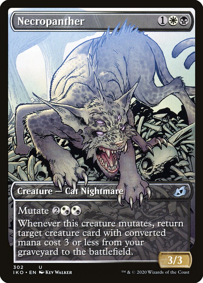 Necropanther - carta Magic The Gathering