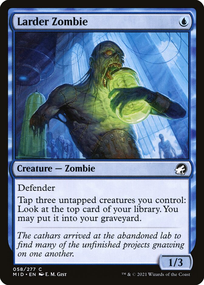 Larder Zombie - carta Magic The Gathering