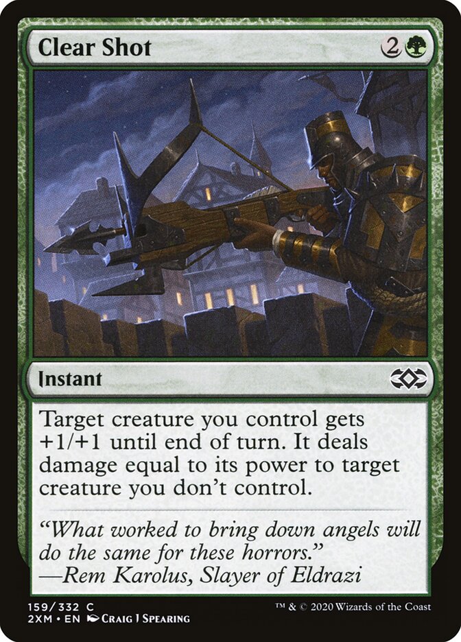 Clear Shot - carta Magic The Gathering
