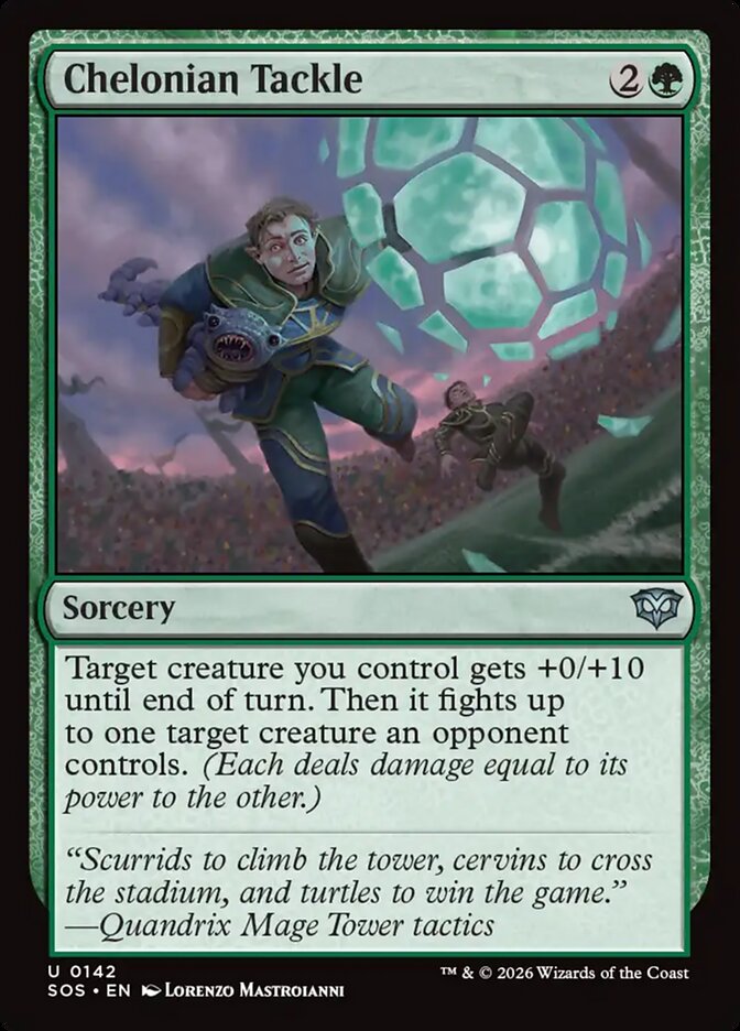 Chelonian Tackle - SOS-142-F-STD