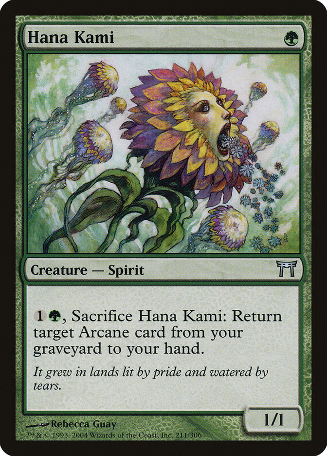 Hana Kami - carta Magic The Gathering