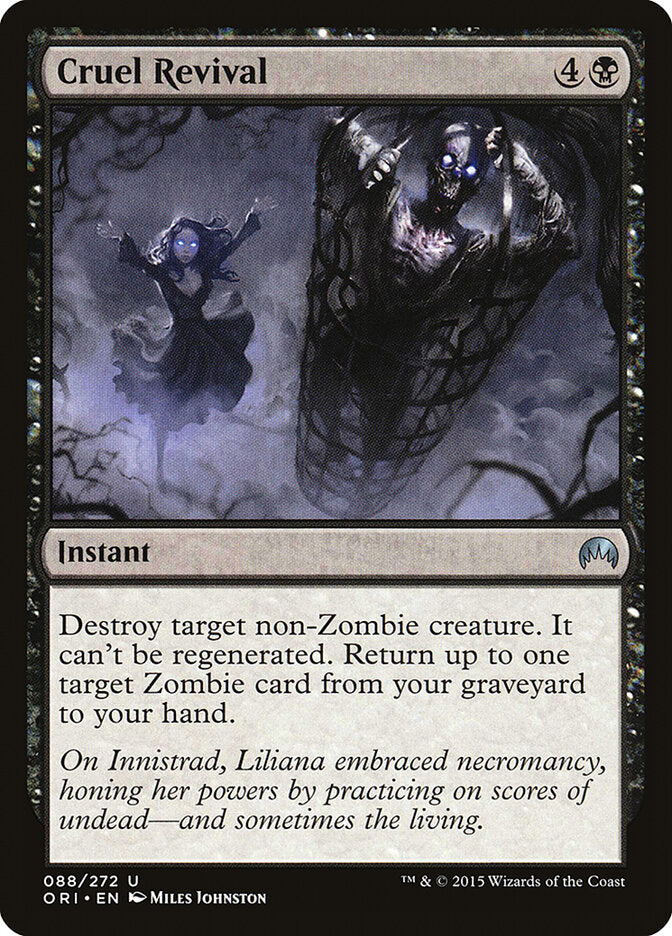 Cruel Revival - carta Magic The Gathering
