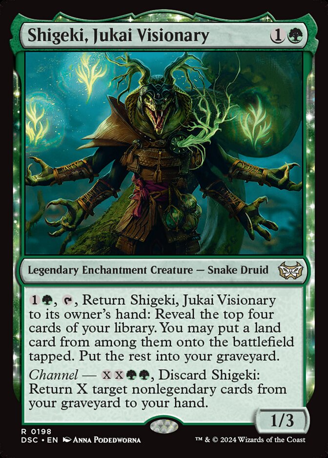Shigeki, Jukai Visionary - carta Magic The Gathering