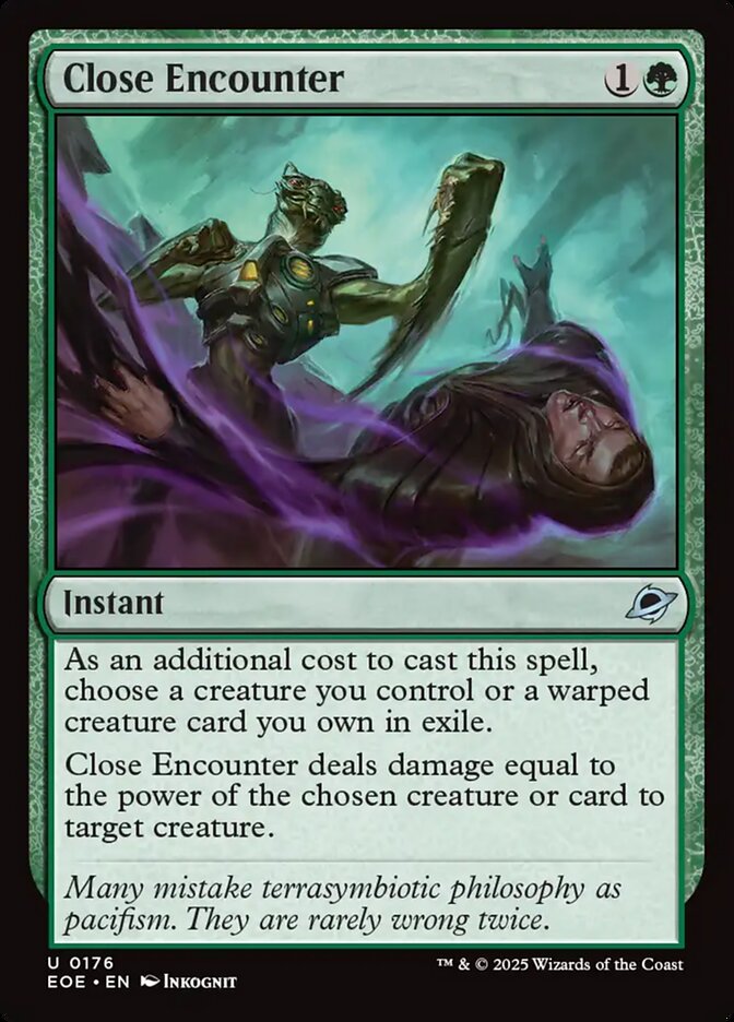 Close Encounter - carta Magic The Gathering