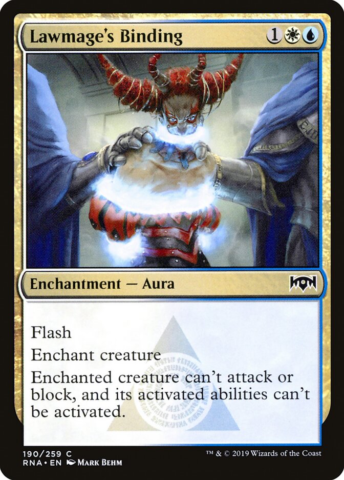 Lawmage's Binding - carta Magic The Gathering