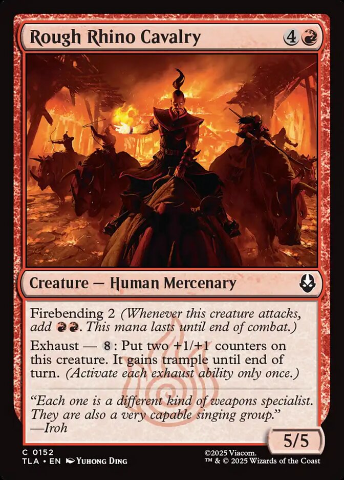 Rough Rhino Cavalry - carta Magic The Gathering