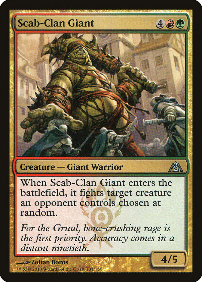 Scab-Clan Giant - carta Magic The Gathering