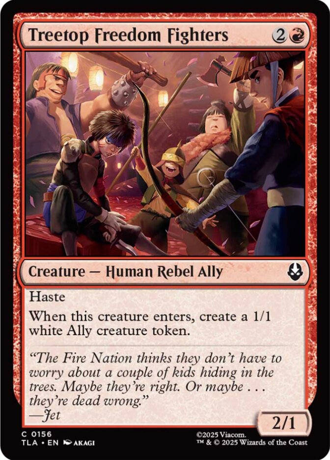 Treetop Freedom Fighters - TLA-156-NF-UNI