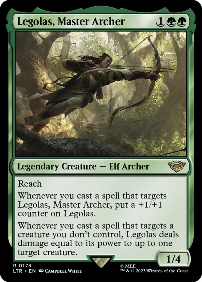Legolas, Master Archer - carta Magic The Gathering