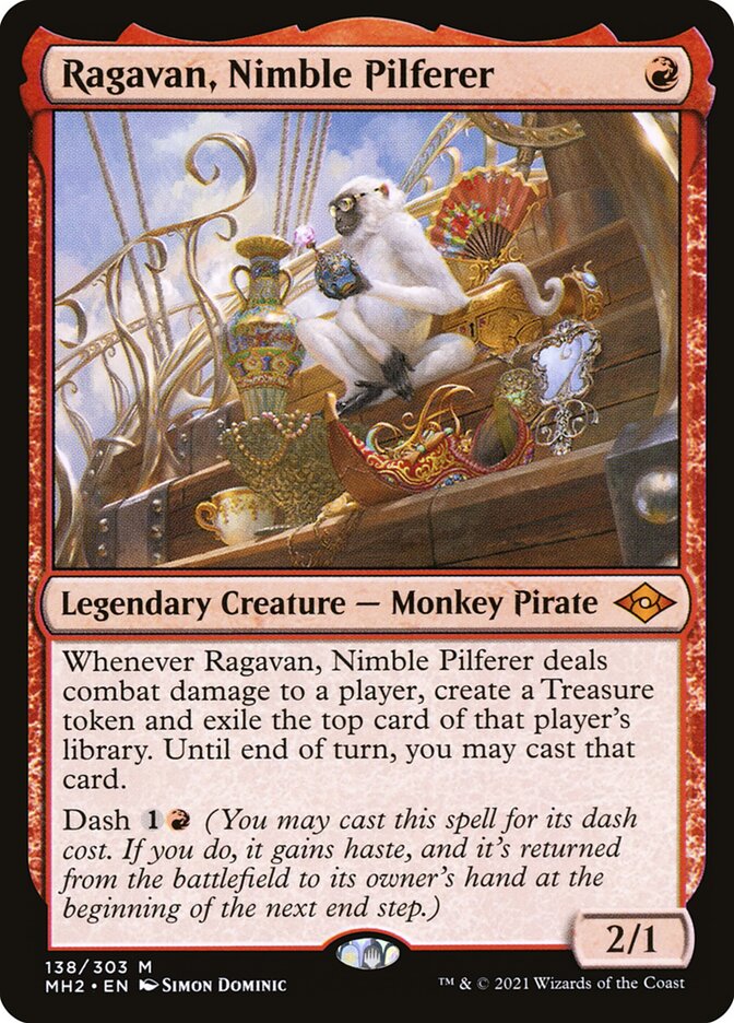 Ragavan, Nimble Pilferer - carta Magic The Gathering
