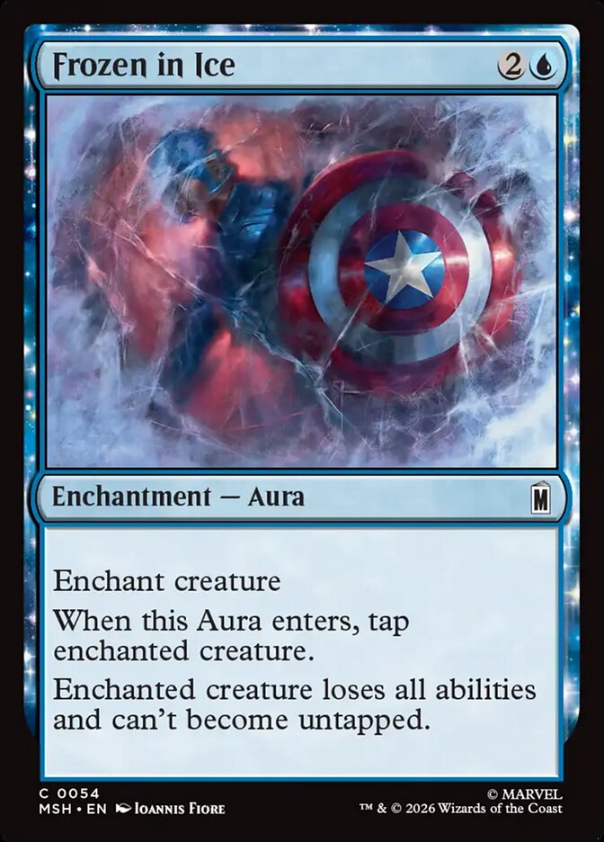 Frozen in Ice - carta Magic The Gathering