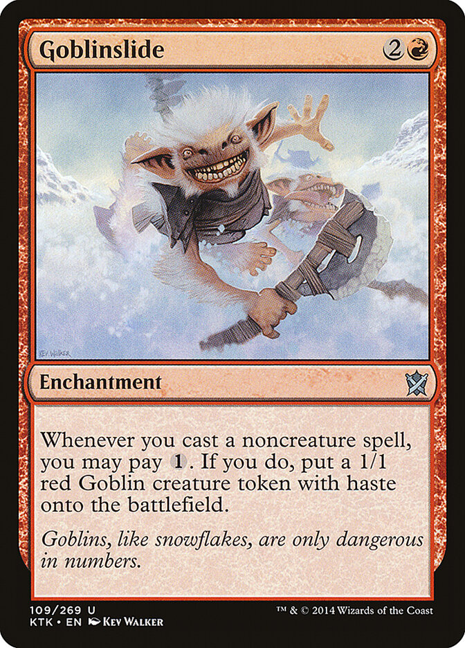 Goblinslide - carta Magic The Gathering