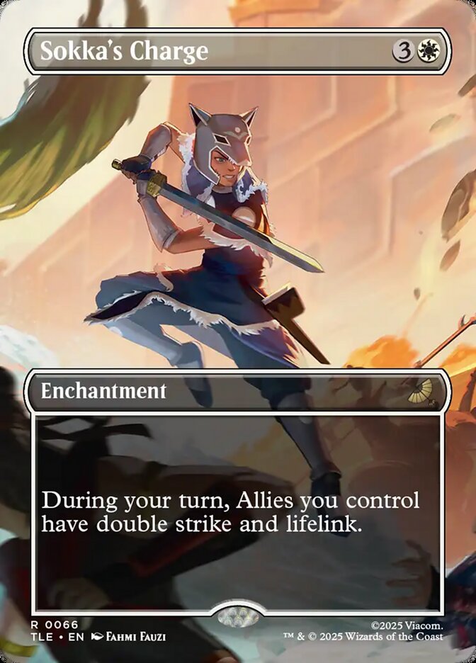 Sokka's Charge - carta Magic The Gathering