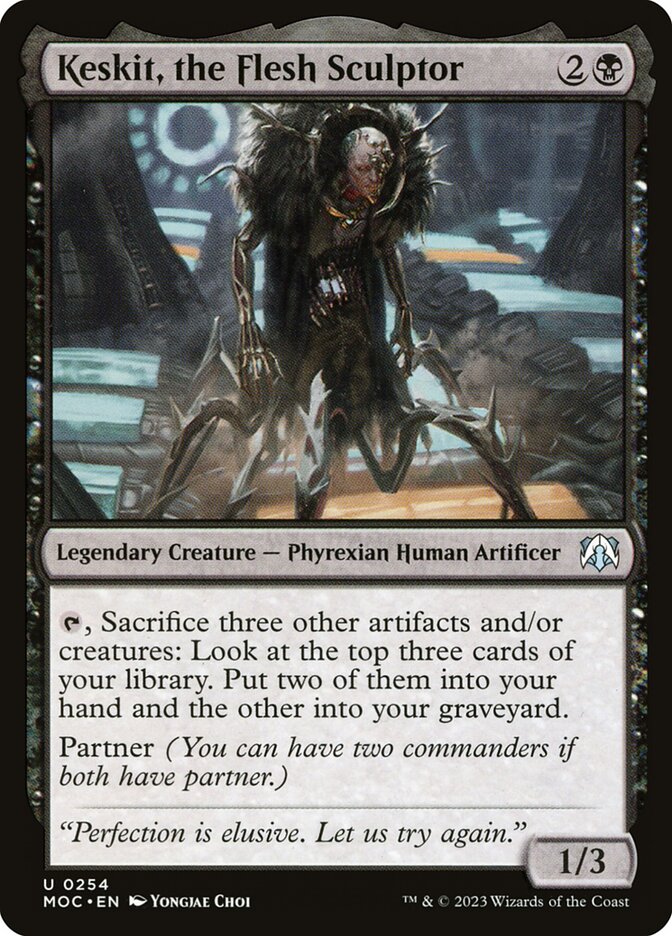 Keskit, the Flesh Sculptor - carta Magic The Gathering