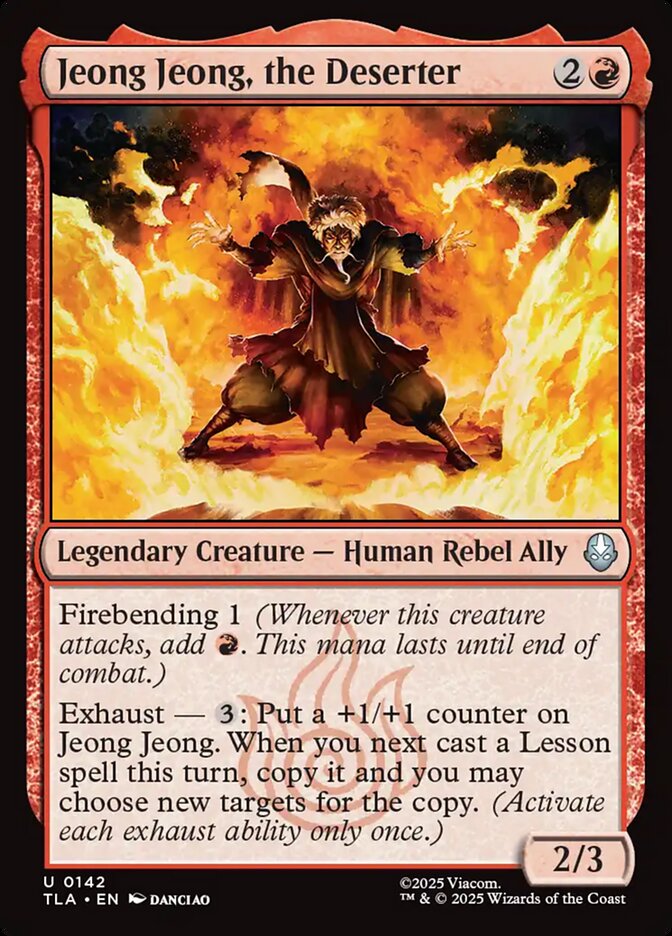 Jeong Jeong, the Deserter - carta Magic The Gathering