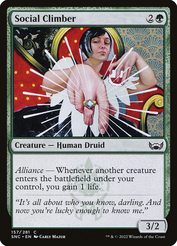 Social Climber - carta Magic The Gathering