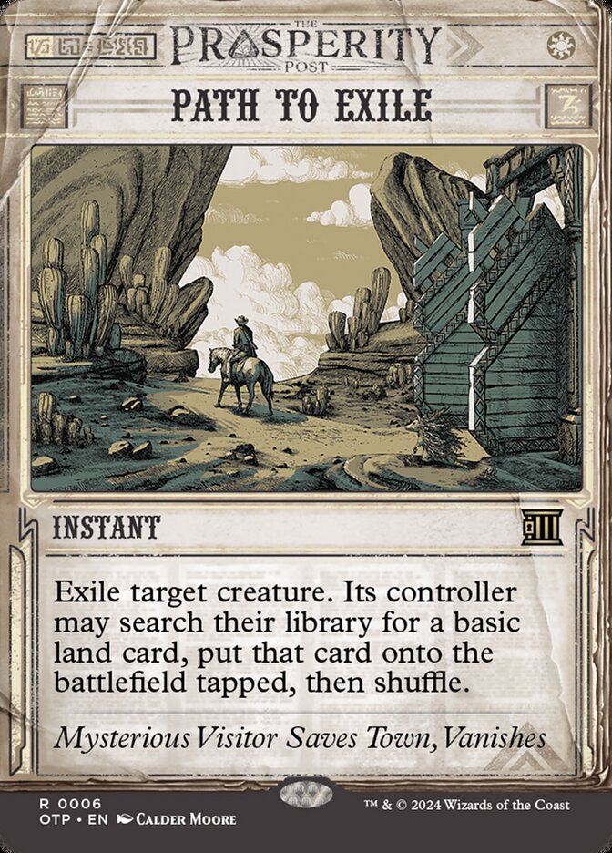 Path to Exile - carta Magic The Gathering
