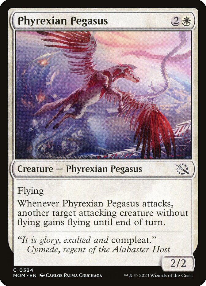 Phyrexian Pegasus - carta Magic The Gathering