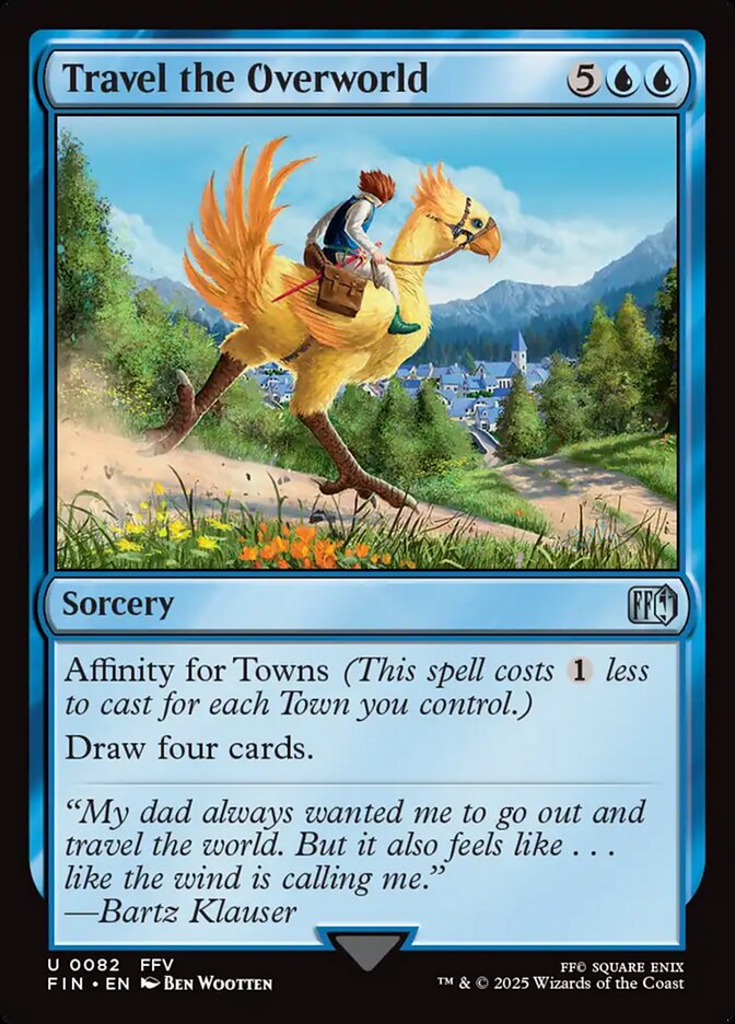 Travel the Overworld - carta Magic The Gathering