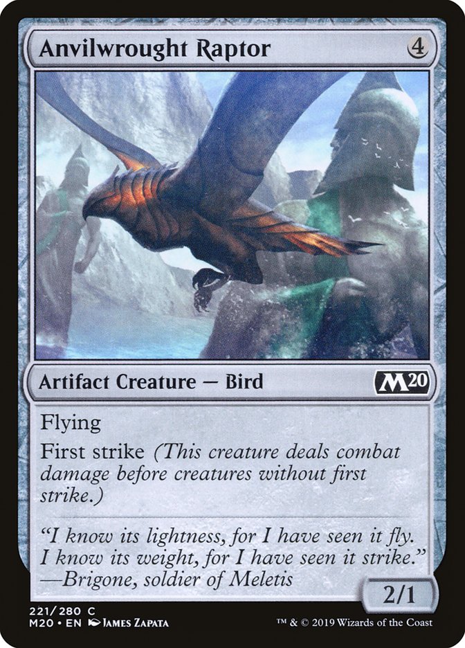 Anvilwrought Raptor - carta Magic The Gathering
