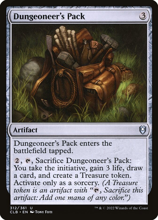 Dungeoneer's Pack - carta Magic The Gathering