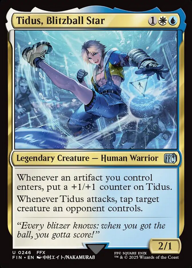 Tidus, Blitzball Star - carta Magic The Gathering