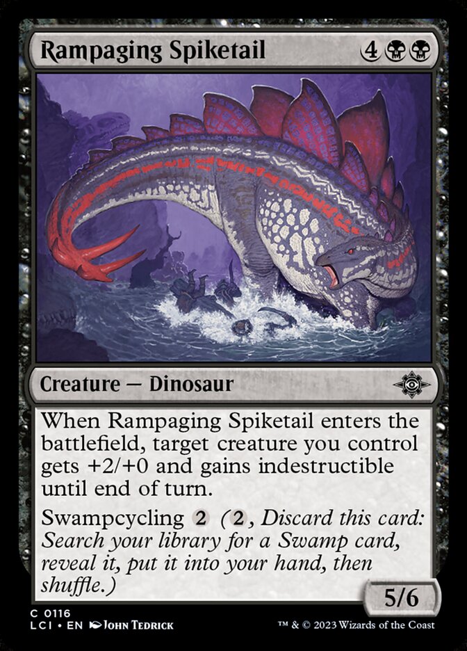 Rampaging Spiketail - carta Magic The Gathering