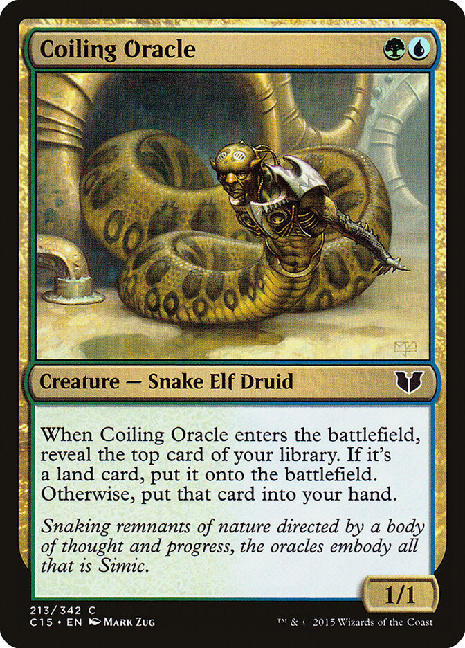 Coiling Oracle - carta Magic The Gathering