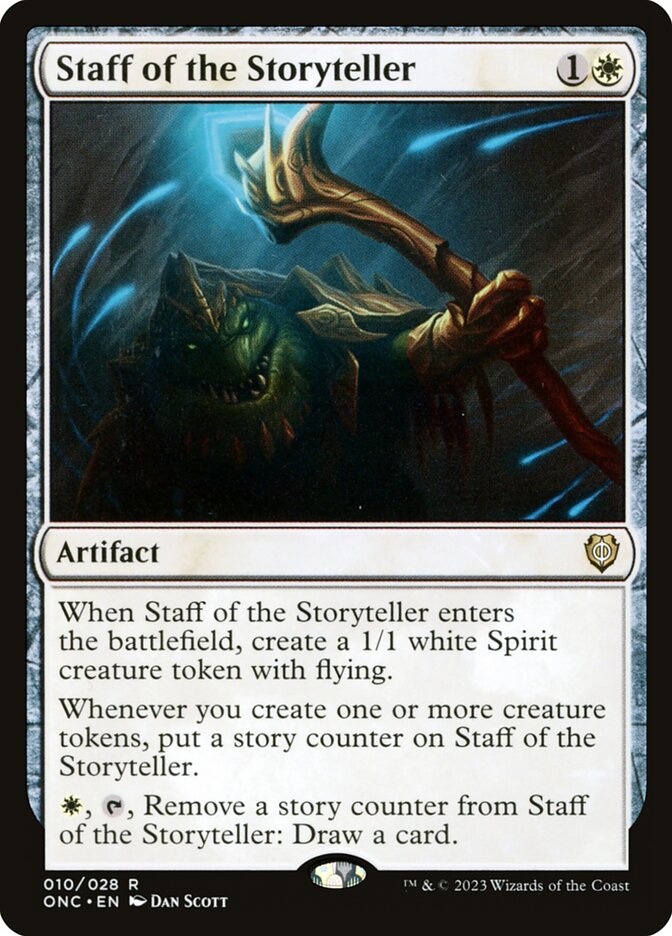 Staff of the Storyteller - carta Magic The Gathering