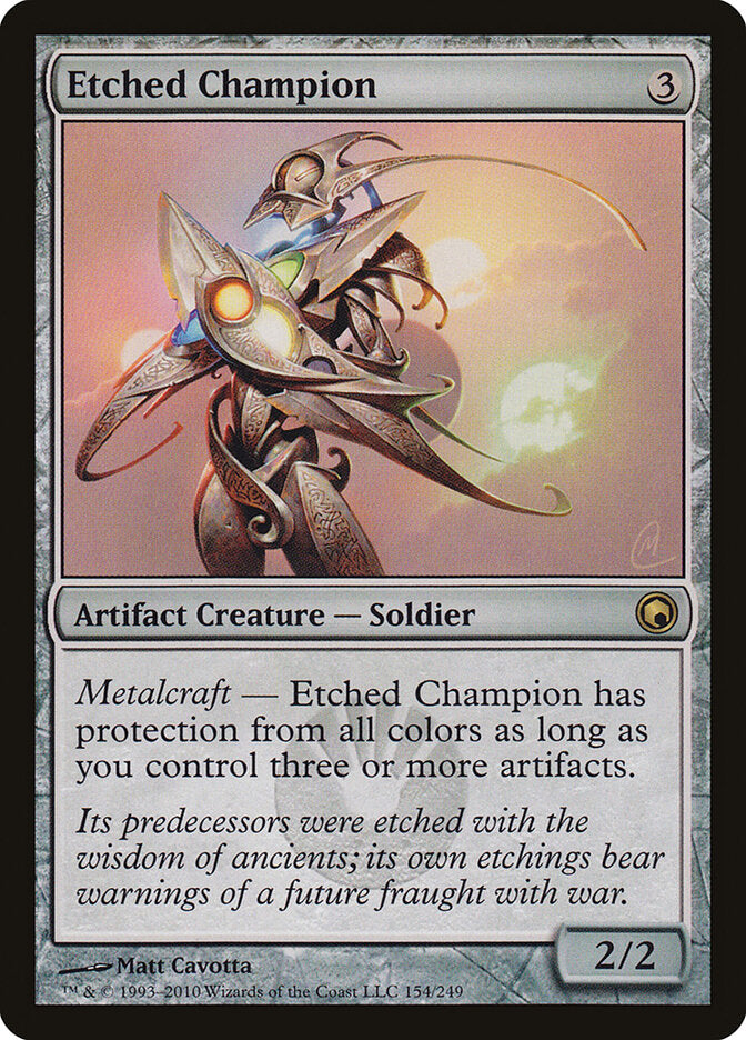 Etched Champion - carta Magic The Gathering