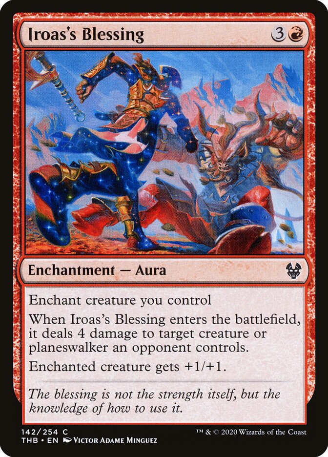 Iroas's Blessing - carta Magic The Gathering