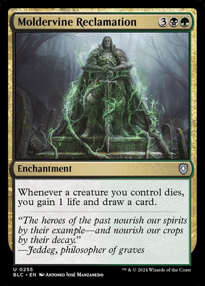 Moldervine Reclamation - carta Magic The Gathering