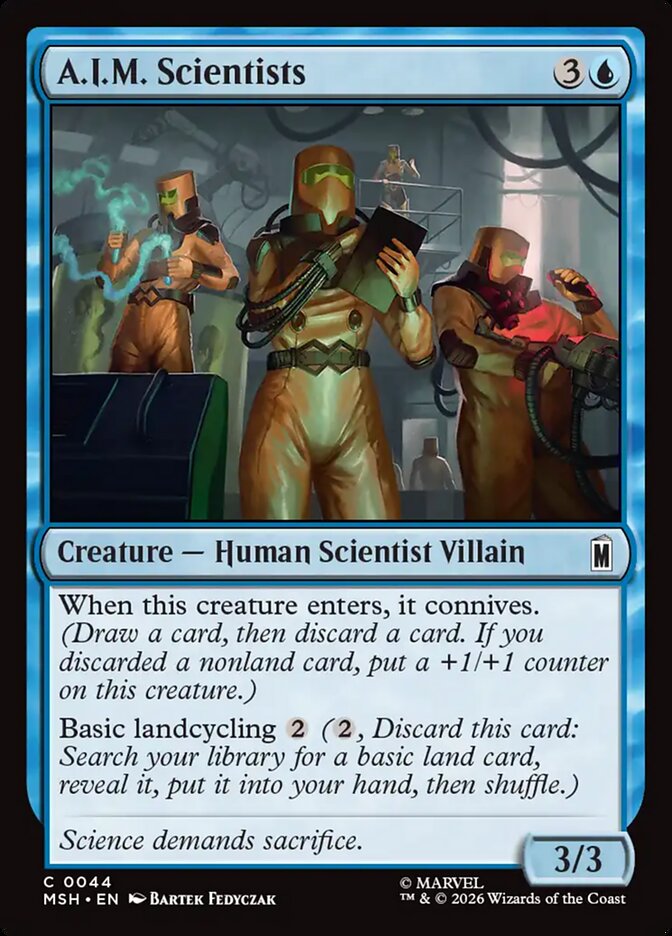 A.I.M. Scientists - carta Magic The Gathering