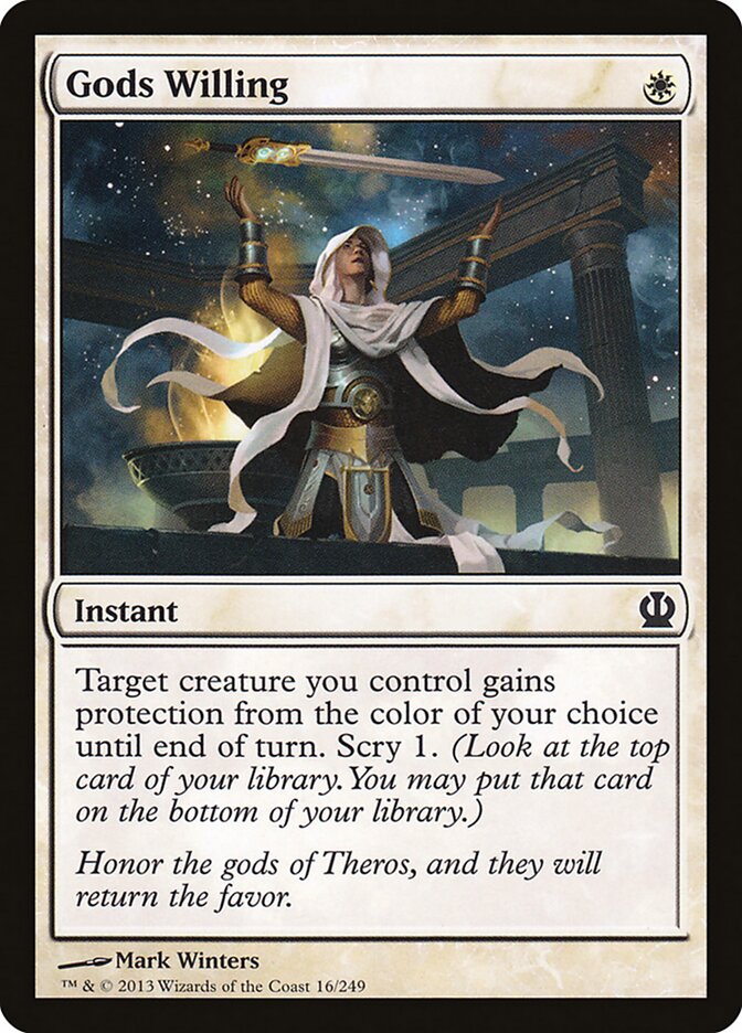 Gods Willing - carta Magic The Gathering