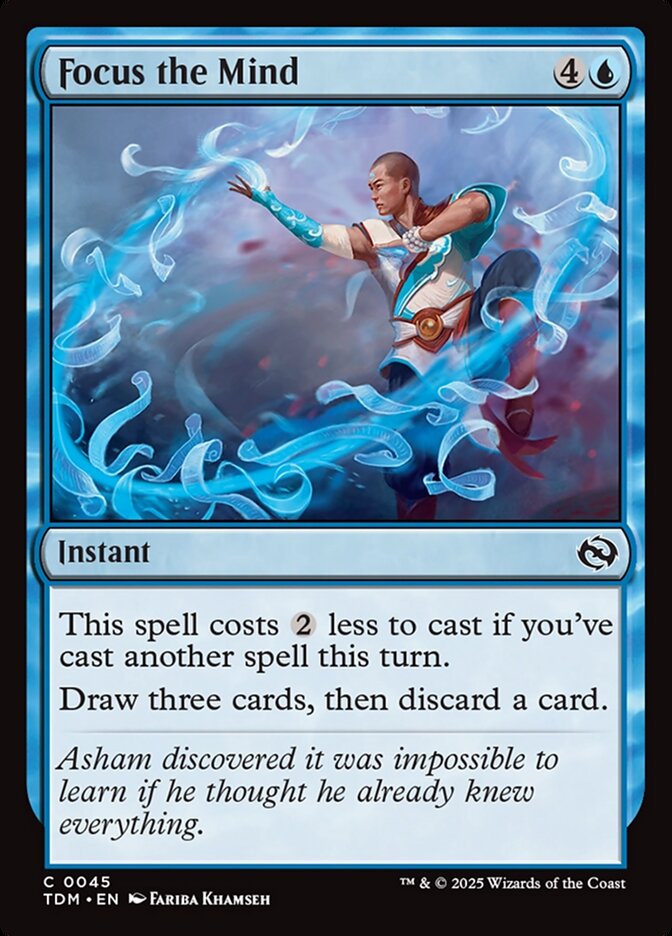 Focus the Mind - carta Magic The Gathering