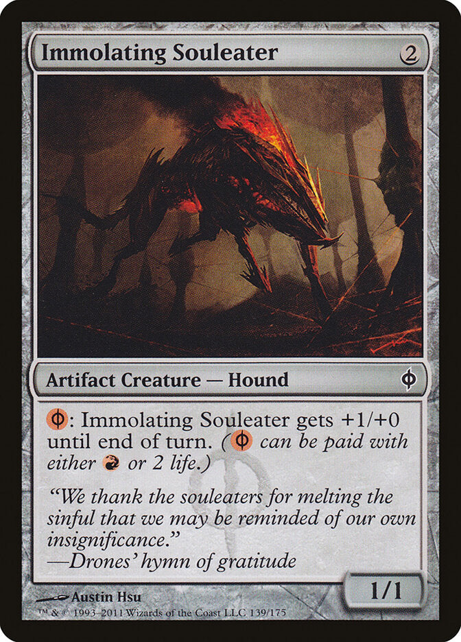 Immolating Souleater - carta Magic The Gathering