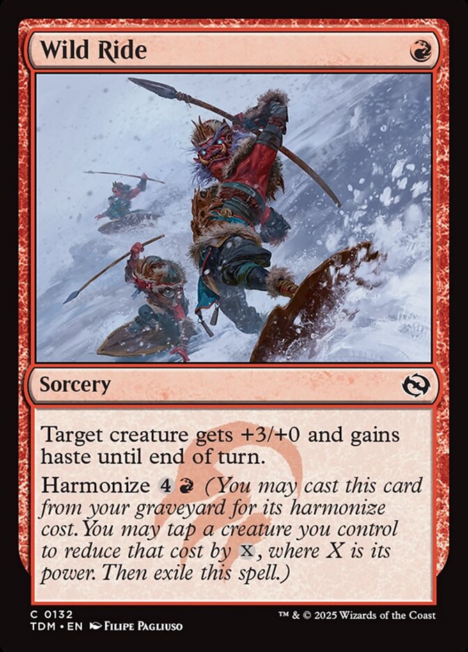 Wild Ride - carta Magic The Gathering