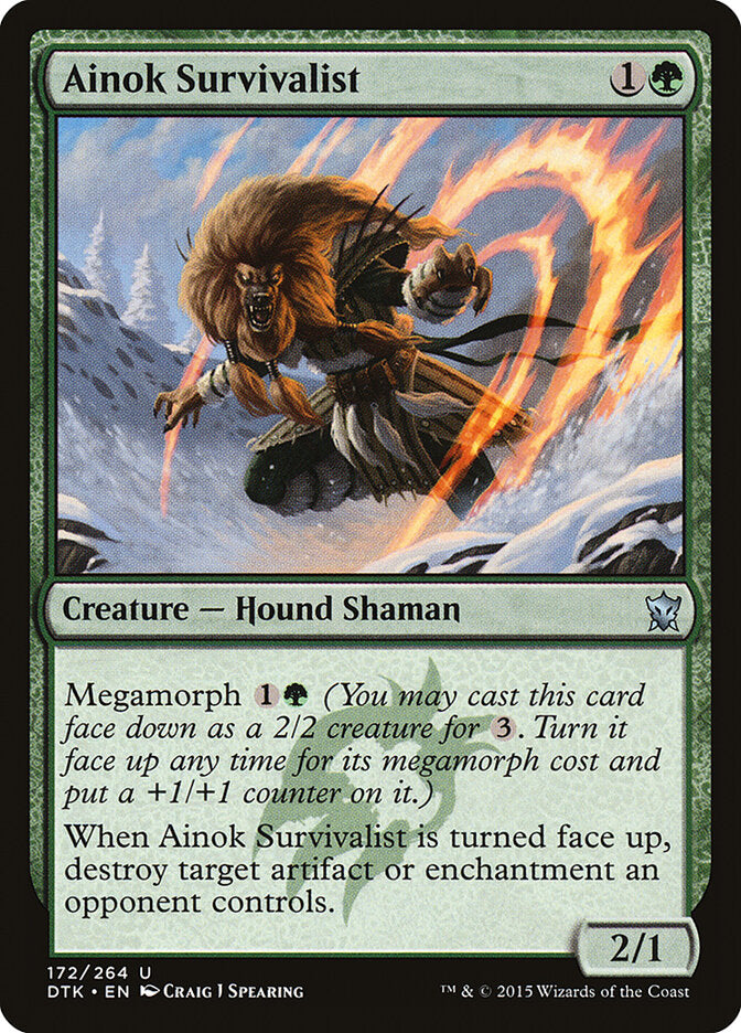 Ainok Survivalist - carta Magic The Gathering