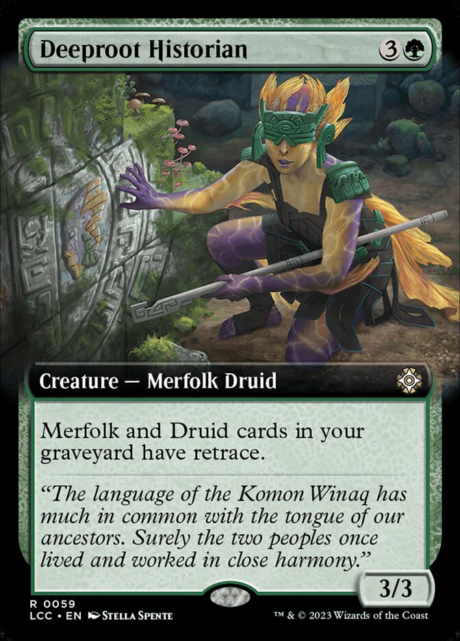 Deeproot Historian - carta Magic The Gathering