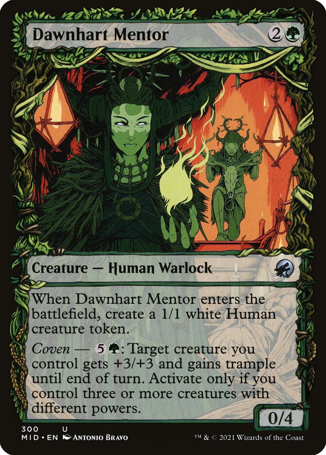 Dawnhart Mentor - carta Magic The Gathering