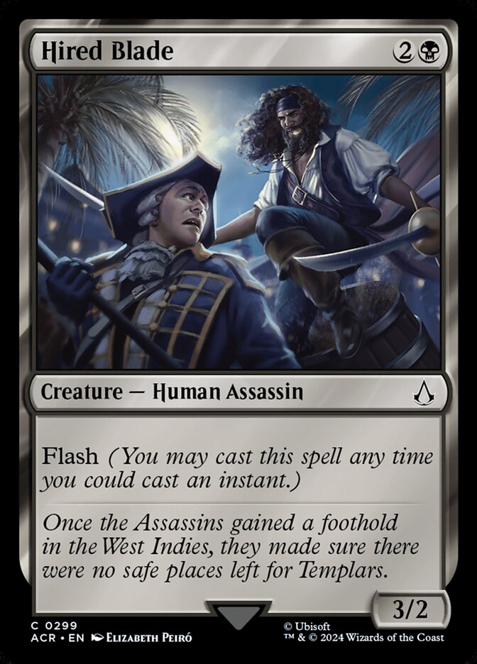 Hired Blade - carta Magic The Gathering