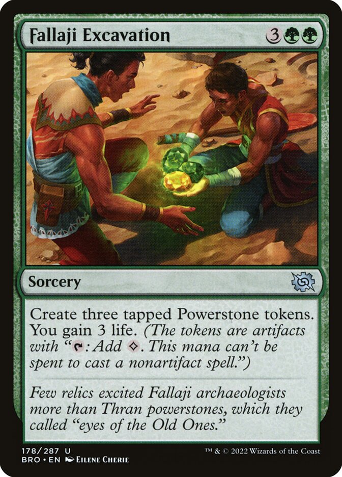 Fallaji Excavation - carta Magic The Gathering