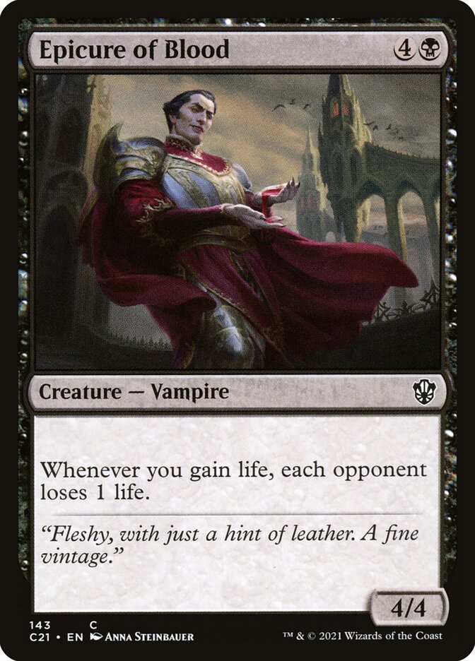 Epicure of Blood - carta Magic The Gathering