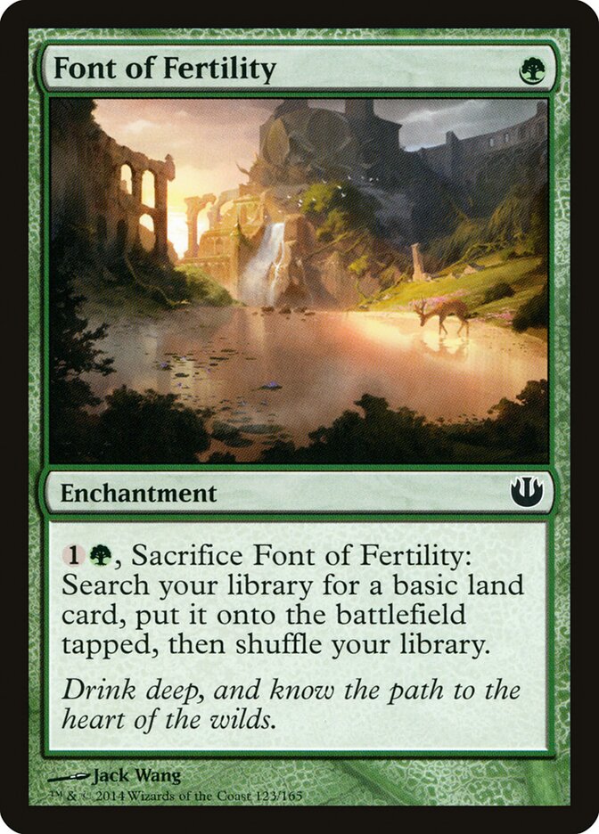 Font of Fertility - carta Magic The Gathering