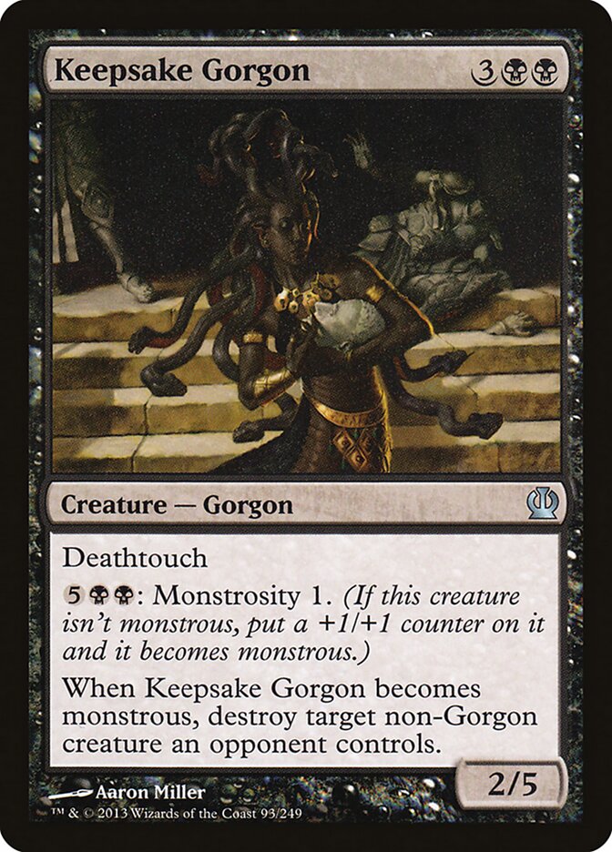 Keepsake Gorgon - carta Magic The Gathering
