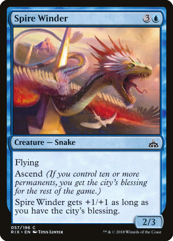 Spire Winder - carta Magic The Gathering