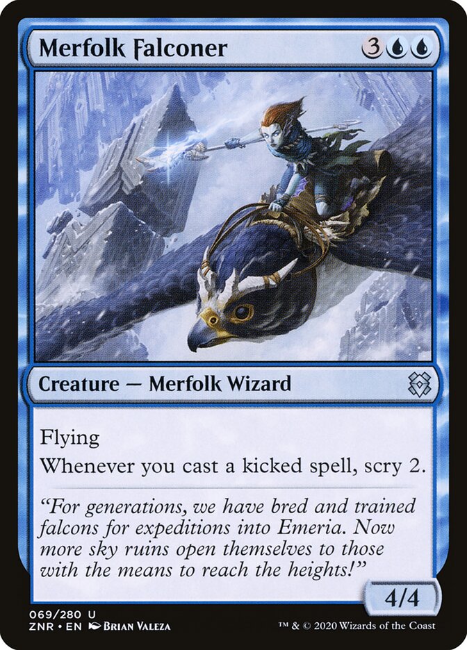 Merfolk Falconer - carta Magic The Gathering
